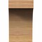 Ekena Millwork Huntington Smooth Rafter Tail, Western Red Cedar, 5 1/2"W x 10"H x 36"L RFT06X10X36HUN00SWR - alternate 3